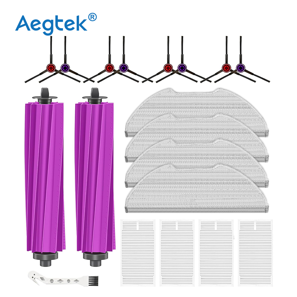 E20 Plus Accessories Kit 19 Packs Replacement Parts for Eureka Robot Vacuum Cleaner