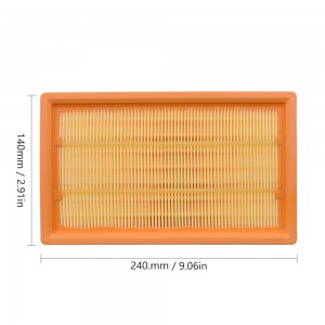 Flat Filter For Karcher 6.904-367.0 NT 25/1 Ap NT 35/1 Ap NT 35/1 NT 45/1 NT 55/1 NT 361 Vacuum Cleaner Parts Accessories