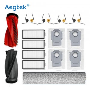 Maintenance Set Main Brush Filters Side Brushes Mop Dust Bag for Roborock Deryl Lite Model P20 New Version Vacuum Cleaner