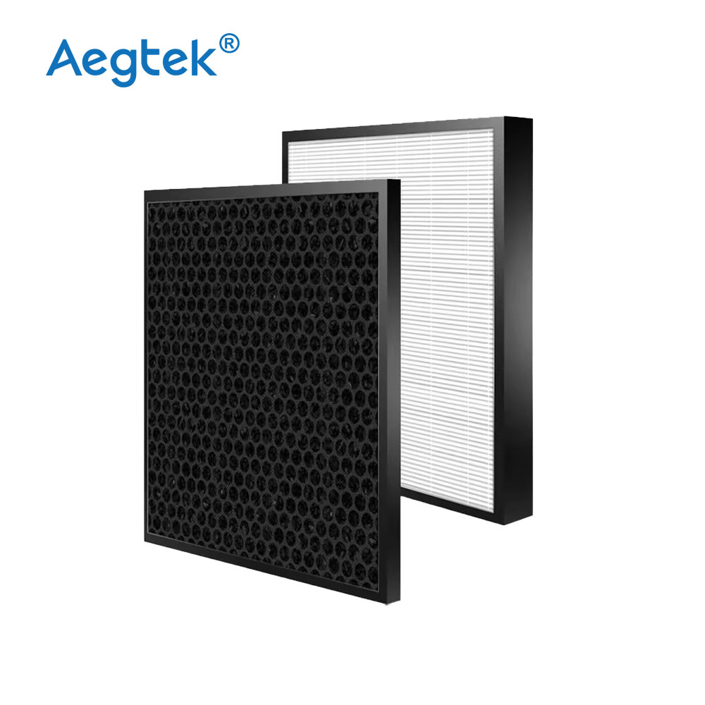 HEPA Filter+Carbon Filter for Sharp FZ-J40HFX FZ-J40DFX FP-J40EU FP-J40EU-W FP-J40EU-H