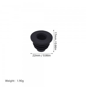 Base Station Clean Sewage Water Tank Rubber Plug Sealing Ring for Ecovacs DEEBOT X1 T10 T20 N9+