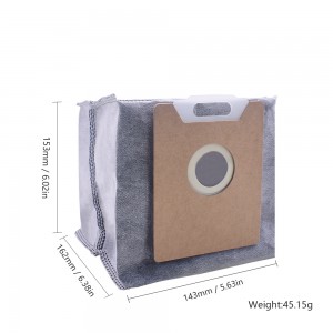 Dust Bag For Eufy Clean G35+ G40+ G40 Hybrid+ Auto-Empty Station Robot Vacuum Cleaner Parts Accessories