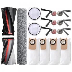 Main Brush Filter Side Brush Mopping Roller Dust Bag for eufy S2 Robot Vacuum Replacement Accessories