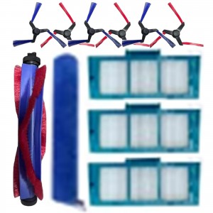 Main Brush Filter Side Brush Mopping Roller for Dyson Spot+Scrub Ai Robot Vacuum Replacement Accessories