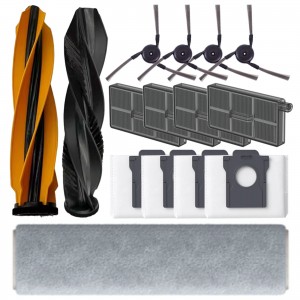 Main Brush Filter Side Brush Mopping Roller Dust Bag for Dreame Aqua10 Ultra Track Complete Robot Vacuum Replacement Accessories