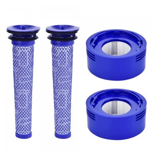 HEPA Pre Filter Post Filter for Dyson V7 V8 Animal Absolute Motorhead Cordless Stick Vacuum Cleaner Parts Accessories