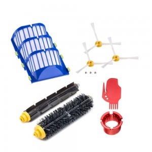 Amazon Hot Filter Side Brush Bristle Brush Flexible Brush For iRobot Roomba 600 Series 650 670 675 690 692 694 Replacement Parts Accessories